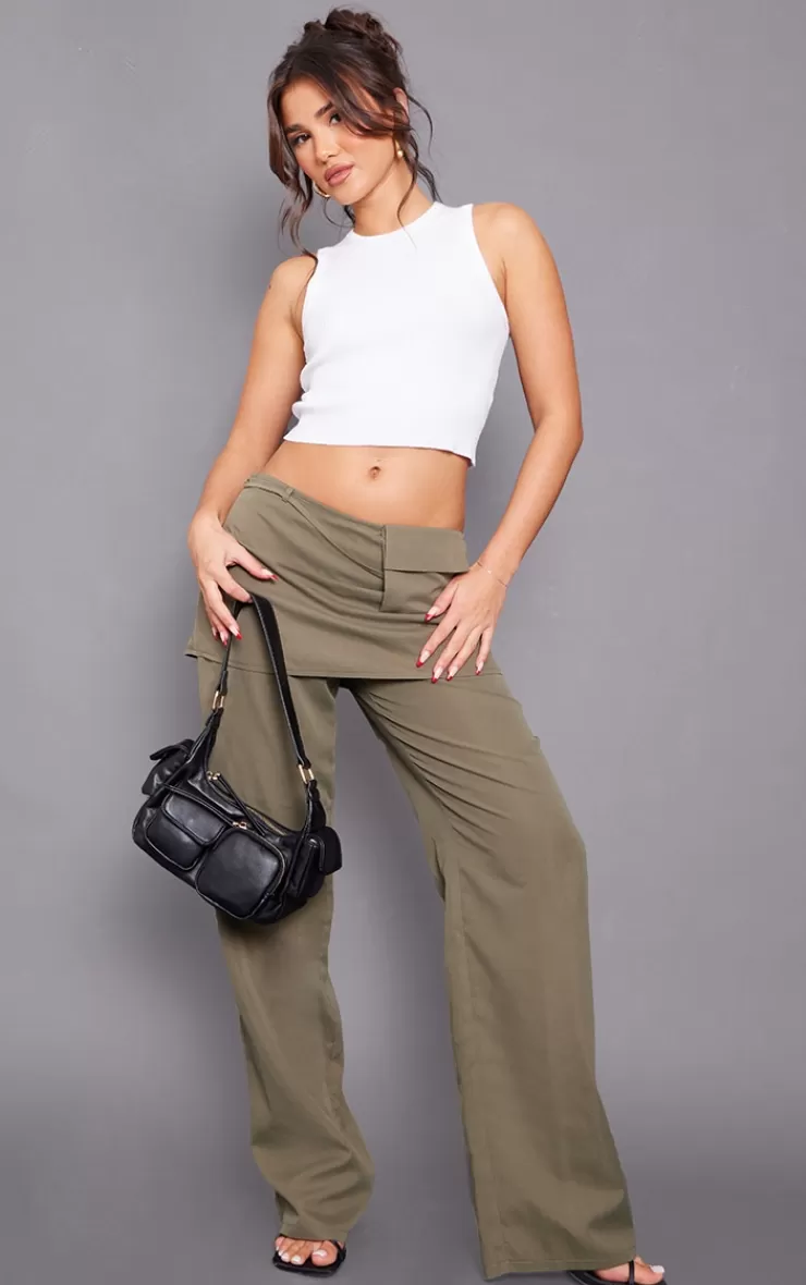 PrettyLittleThing Woven Skirt Pants< Going Out