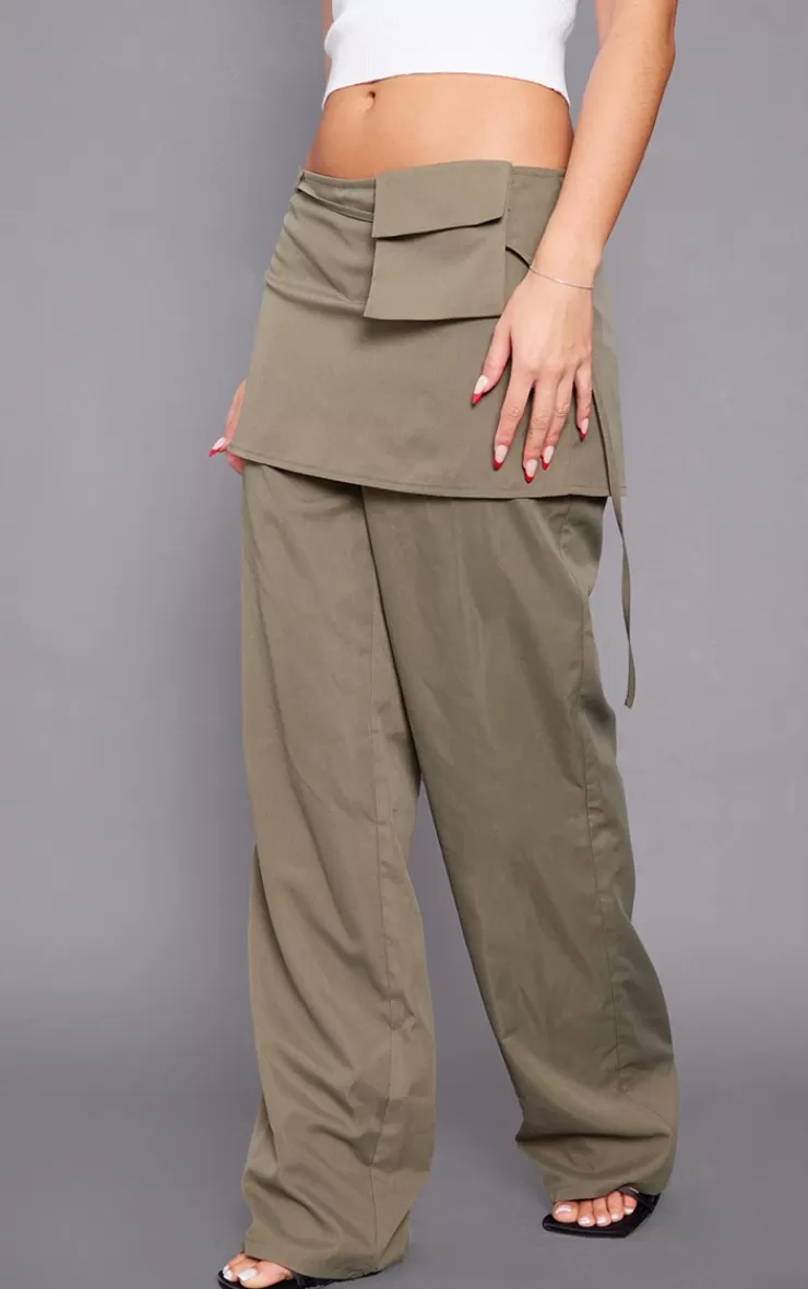 PrettyLittleThing Woven Skirt Pants< Going Out